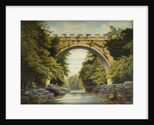 The Abbey Bridge, Barnard Castle, 1882 by James Miller Brown