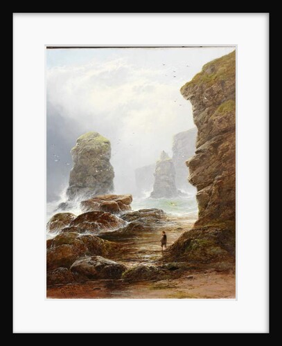 The Cliffs at Marsden Bay by George Blackie Sticks