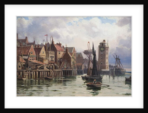 A Bit of Old Shields, 1898 by Duncan F. McLea
