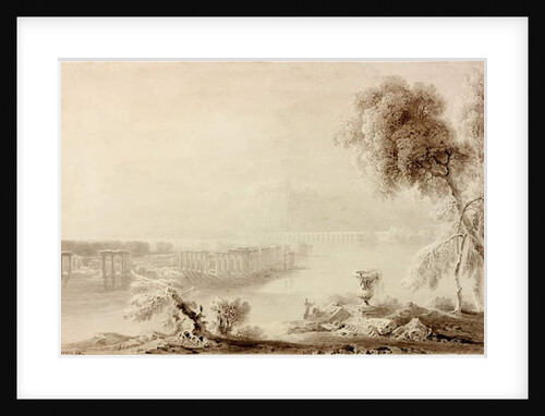 Landscape, Classical Composition by John Martin