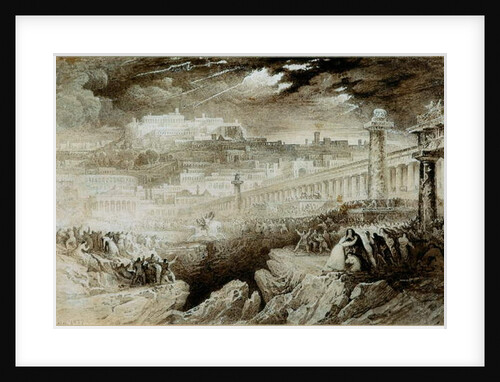 Marcus Curtius by John Martin