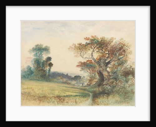 Landscape with Figures on a Stile by John Martin