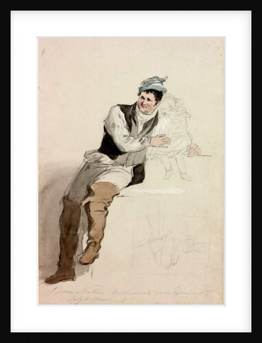 Bob Mills of Cullercoats, 1834 by Henry Perlee Parker