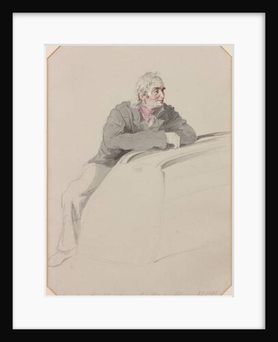 Old Barty Taylor, Cullercoats by Henry Perlee Parker