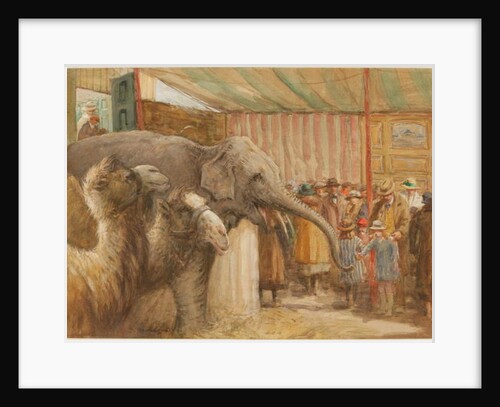 Bostock and Wombwell's Menagerie by John Atkinson