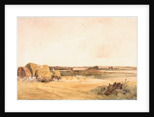 Carrying Hay by Peter de Wint