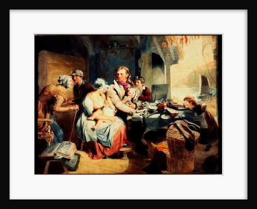 Fisherman's Cottage, 1810 by Thomas Heaphy