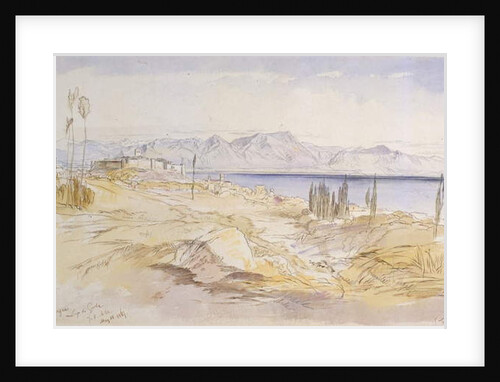 Desenzano, Lago di Garda, 1867 by Edward Lear