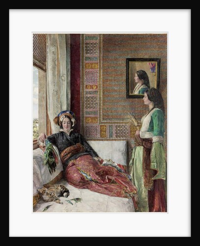 Hareem Life - Constantinople by John Frederick Lewis