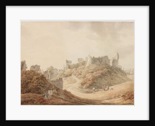 Ruined Castle by Michael (1743-1801) Rooker
