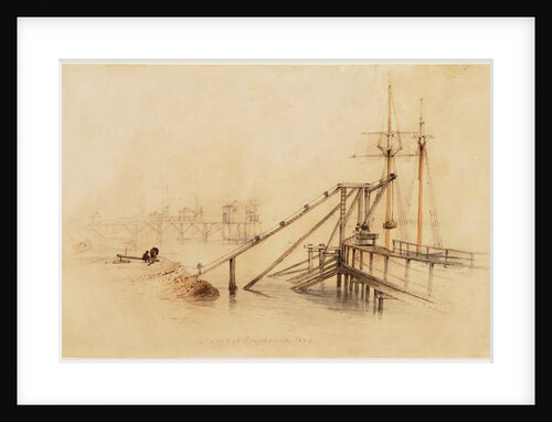 Clarence Drops on the Tees by Thomas H. Hair
