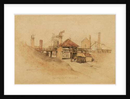 The Church Pit, Wallsend by Thomas H. Hair