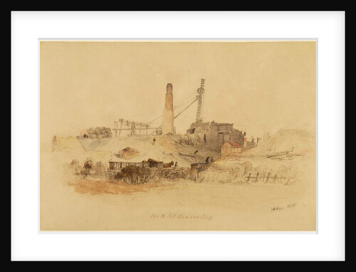 The A Pit, Fawden Colliery by Thomas H. Hair