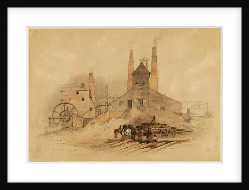 Old Pit, Burdon Main by Thomas H. Hair