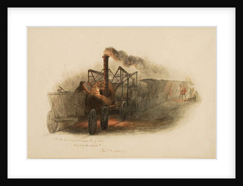 Old Locomotive Engine, Wylam Colliery by Thomas H. Hair