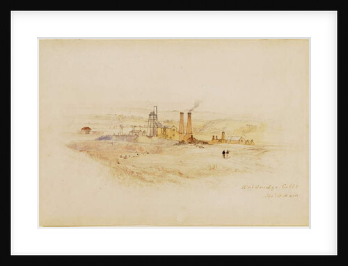 Waldridge Colliery by Thomas H. Hair