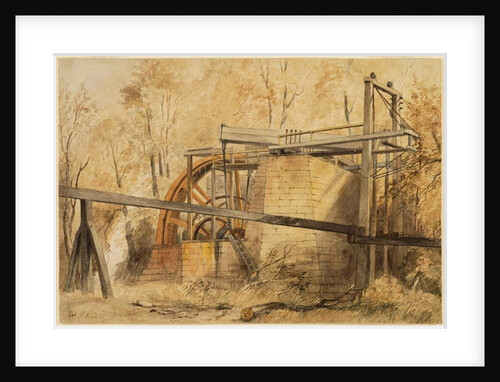 The Water Wheel, Beamish Colliery by Thomas H. Hair