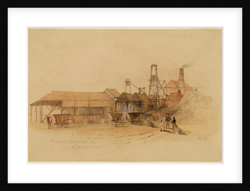 Burdon Main Colliery by Thomas H. Hair