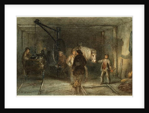Crane for loading the rollies by Thomas H. Hair