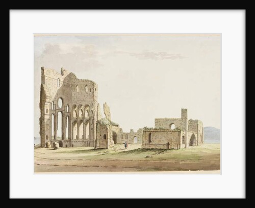 Tynemouth Priory, Northumberland by Samuel Hieronymous Grimm