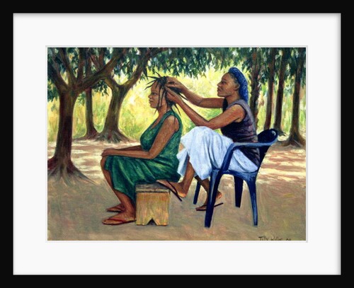 The Hairdresser, 2001 by Tilly Willis