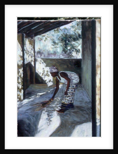 Girl Sweeping I, 2002 by Tilly Willis