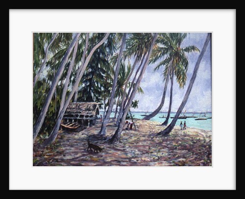 Rustling Palms, Zanzibar, 2002 by Tilly Willis