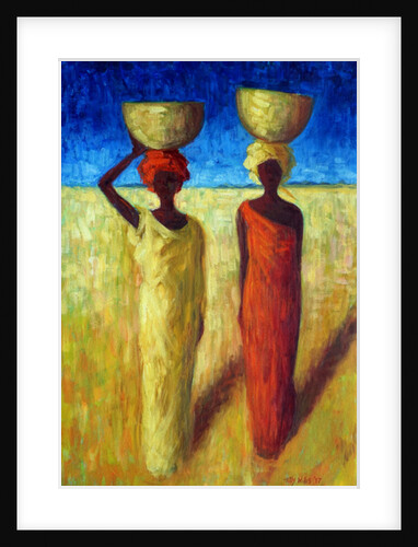 Calabash Cousins ,2017,oil by Tilly Willis