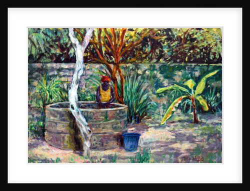 The Garden Well,2017,oil by Tilly Willis