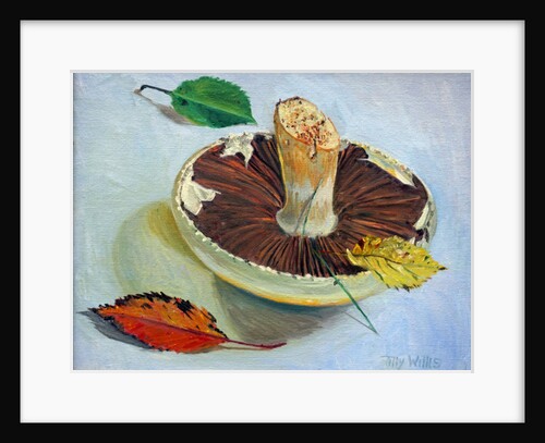 Autumnal Still life,2017,oil by Tilly Willis