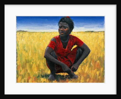 Girl in Red, 1992 by Tilly Willis