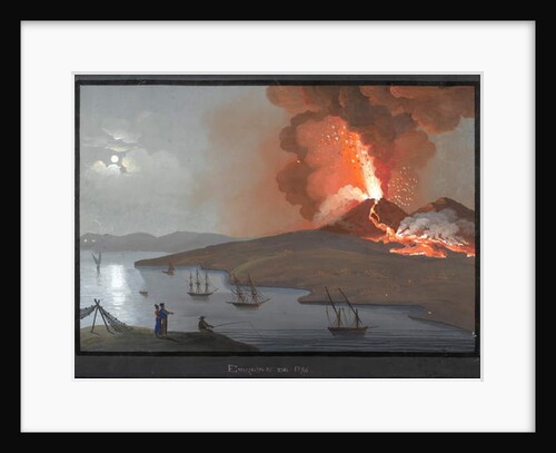Vesuvius, Eruption of 1794 by Italian School