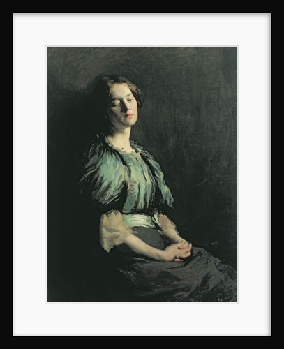Portrait of a Girl Wearing a Green Dress, 1899 by William Orpen