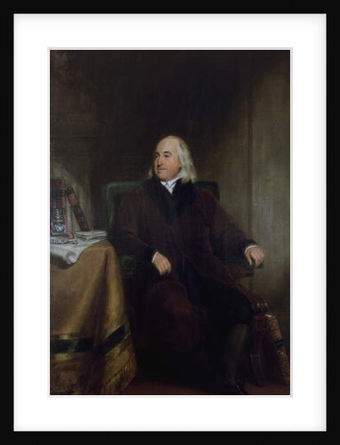 Jeremy Bentham, c.1829 by Henry William Pickersgill