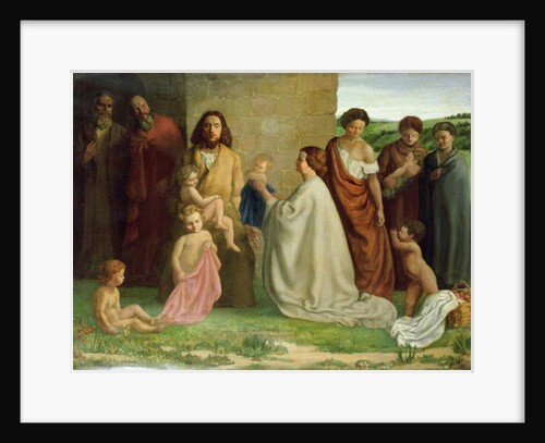 Suffer little children to come unto me, 1905 by William Strang