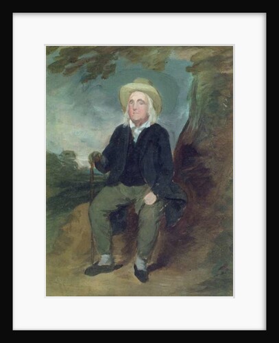 Jeremy Bentham in an imaginary landscape, 1835 by George Frederic Watts