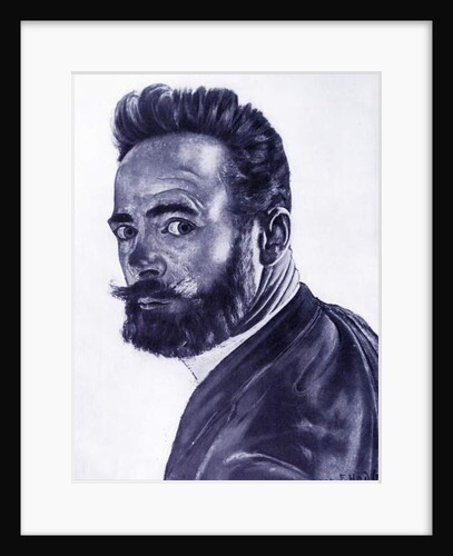 Self portrait, 1891 by Ferdinand Hodler
