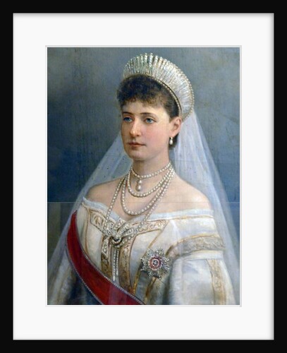 The Tsarina of Russia, Alexandra of Russia by School Russian