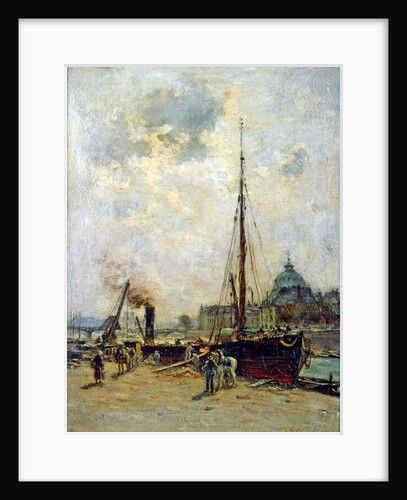 View of the Institute 19th century by Charles Lapostolet