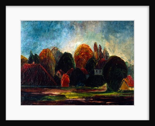 Norwegian Landscape, 1900 by Edvard Munch