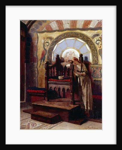 The Throne of Last Carolingian, 19th century by Jean Paul Laurens