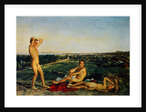 On the Shore of the Bay of Naples, 1850 by Aleksandr Andreevich Ivanov