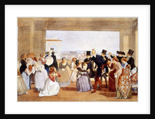 Festival in Rome, 1842 by Aleksandr Andreevich Ivanov