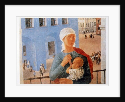 Petrograd Madonna, 1918 by Kuzma Sergeevich Petrov-Vodkin