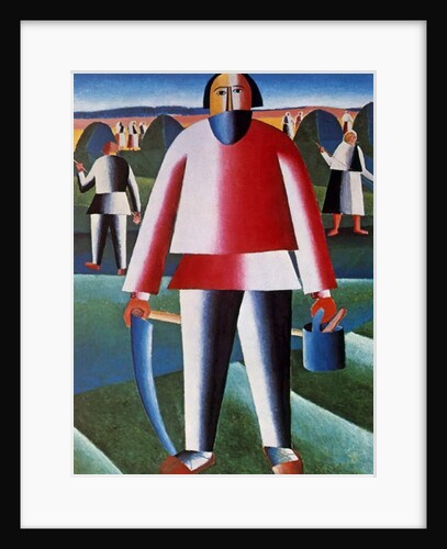 Haymaking, 1905 by Kazimir Severinovich Malevich