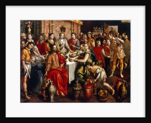 The Marriage at Cana, 1596-1597 by Maarten de Vos