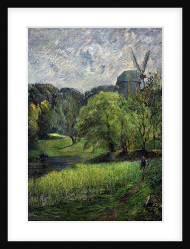 The Queen's Mill, Østervold Park, 1885 by Paul Gauguin