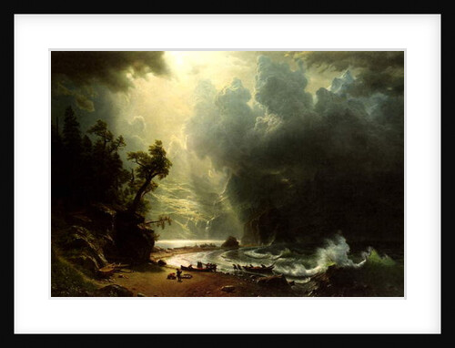 Puget Sound on the Pacific Coast, 1870 by Albert Bierstadt