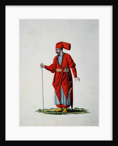 Hasseki Baltaci Valet del Sultani, probably by Cousinery, Ottoman period, third quarter of 18th century by French School