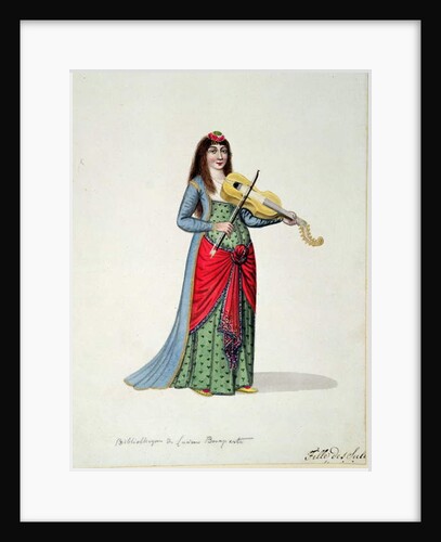 Daughter of Sultans, Ottoman period, third quarter of 18th century by French School